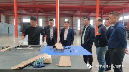 任光辉率队赴江西开展玻璃仪器销售招商考察